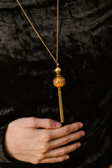 Liliflo - marque de bijoux interchangeable Swiss made - Verre de Murano Confetti sur sautoir femme