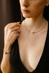 Bague Twist - Hématite