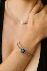 Bracelet Twist - Cyanite