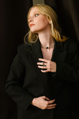 Bague Twist - Murano Tahiti