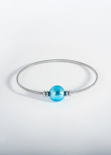 Twist Armband - Murano Aqua