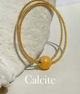 Liliflo_Bijoux interchangeables Swiss made_pierre semi-précieuse Calcite