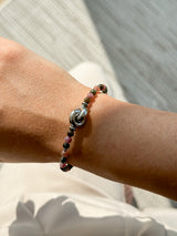 Limbo-Armband – Halbedelsteine – Eternity Link aus Stahl