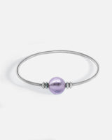 Liliflo_Bracelet interchangeable femme_Murano Lavande_Swiss made