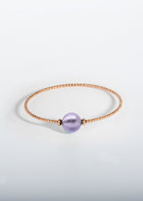 Milonga-Armband - Murano-Lavendel