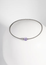 Collier Tango - Murano Lavande