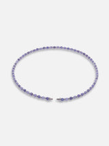 Liliflo - Bijoux modulables Swiss made - Collection Constellation - Collier Acier Tanzanite