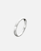 Alliance femme or gris Horizon 3,5 mm