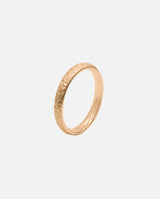 Bague Dune 2.5 mm Martelée
