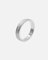 Bague Zéphyr 4.5 mm Martelée - Homme