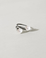 Bague femme Swiss made avec une perle de culture