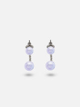 Boucles d'oreilles Karine - Murano Lavande