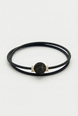 Bracelet Noir Absolu - Diamants - Lien Lave