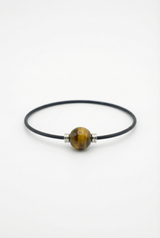 Armband Noir Absolu – Klassisch – Zierverschluss Tigerauge