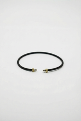 Bracelet Noir Absolu - Diamants
