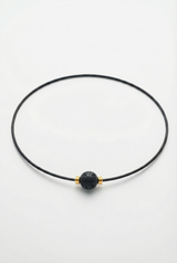Collier Noir Absolu - Classique - Lien Lave