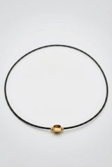 Collier Noir Absolu - Diamants - Lien Illusion