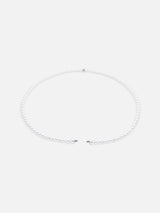 Liliflo - bijoux modulables Swiss made - collier perles de culture et or gris recyclé 18 carats