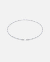 Liliflo - Bijoux modulable Swiss made - Collier femme couleur acier en perle Cumingii