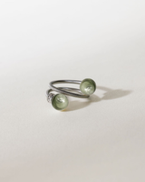 Bague diamant femme Swiss made avec Murano Tahiti