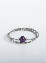 Bracelet Tango - Améthyste