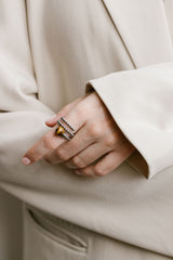 Bague Tango - Oeil de tigre