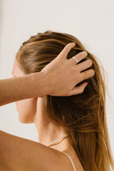 Liliflo - Bijoux Swiss made - Alliance femme or gris Zephyr 2,5 mm