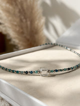 Collier Constellation - Tourmaline bleue