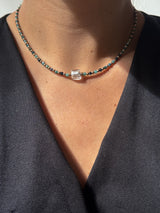 Collier Constellation - Tourmaline bleue