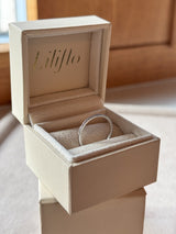 Bague Evidence demi-sertie