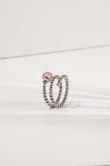 Bague Tango - Murano Pourpre light