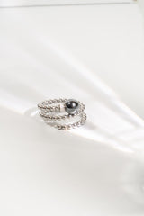 Bague Tango - Hématite