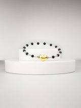 Traviata Onyx Armband - Herzglied
