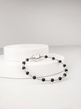 Traviata Onyx Armband - Herzglied