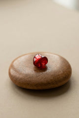 Décor interchangeable - Coeur Murano rouge