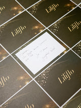 La pochette cadeau et carte à personnaliser