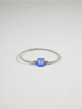 Bracelet Twist - Murano Cube Neptune
