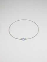 Collier Twist - Murano Cube Lavande