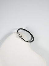 Limbo-Armband – Halbedelsteine – Eternity Link aus Stahl