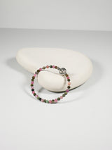 Limbo-Armband – Halbedelsteine – Eternity Link aus Stahl
