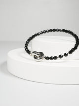 Limbo-Armband – Halbedelsteine – Eternity Link aus Stahl