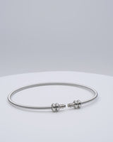 Twist Armband - Rosenquarz