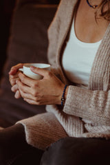 Liliflo_Bracelet en Pierre semi-précieuse Lapiz lazuli interchangeable