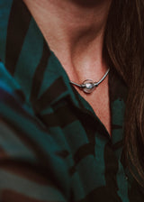 Collier Twist - Murano Cristal