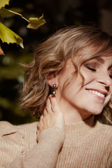 Boucles d'oreilles Karine - Murano Tahiti