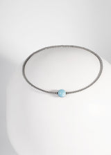 Liliflo, marque de bijoux Suisse : Collier Tango Naturel - pierre semi-précieuse Aigue Marine
