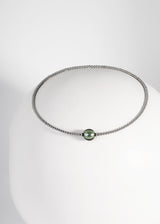 Liliflo, marque de bijoux Suisse : Collier Tango Naturel - verre de murano Tahiti