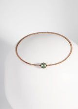 Liliflo, marque de bijoux Suisse : Collier Tango Rose - verre de murano Tahiti