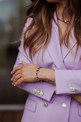 Liliflo, marque de bijoux Suisse : Bracelet Limbo - Naturel - Pierre semi-précieuse - Tourmaline