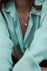 Collier Milonga - Quartz rose